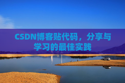 CSDN博客贴代码，分享与学习的最佳实践